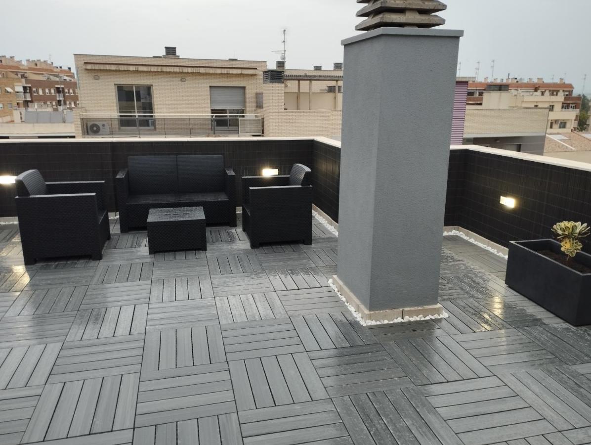 Atico Con Hidromasaje, Terraza Y Piscina En Ebrehogar Apartment Amposta Exterior photo